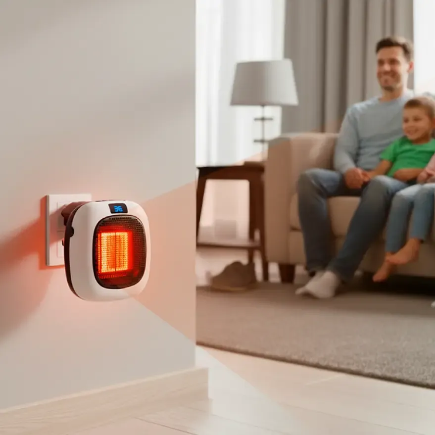 WarmPro Heizlüfter im Wohnbereich